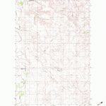 United States Geological Survey Lisk Creek, MT (1983, 24000-Scale) digital map