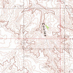 United States Geological Survey Lisk Creek, MT (1983, 24000-Scale) digital map