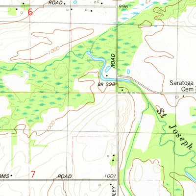United States Geological Survey Litchfield, MI (1980, 24000-Scale) digital map