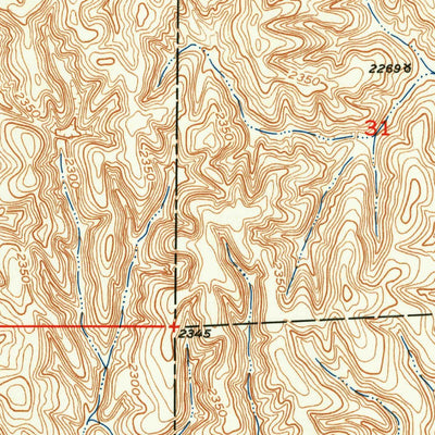 United States Geological Survey Litchfield, NE (1951, 24000-Scale) digital map