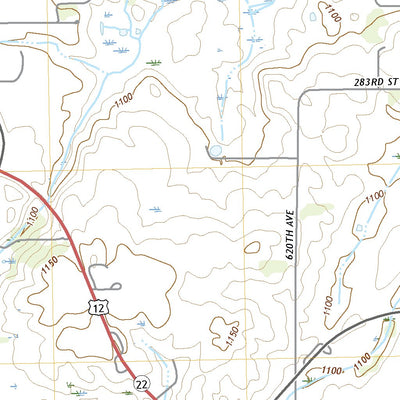 United States Geological Survey Litchfield North, MN (2022, 24000-Scale) digital map