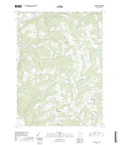 United States Geological Survey Litchfield, PA (2023, 24000-Scale) digital map