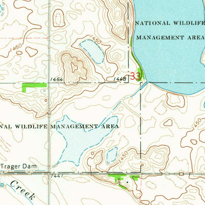 United States Geological Survey Litchville, ND (1970, 24000-Scale) digital map