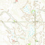 United States Geological Survey Litchville SE, ND (1970, 24000-Scale) digital map