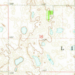 United States Geological Survey Litchville SE, ND (1970, 24000-Scale) digital map