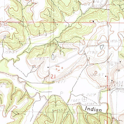 United States Geological Survey Literberry, IL (1983, 24000-Scale) digital map