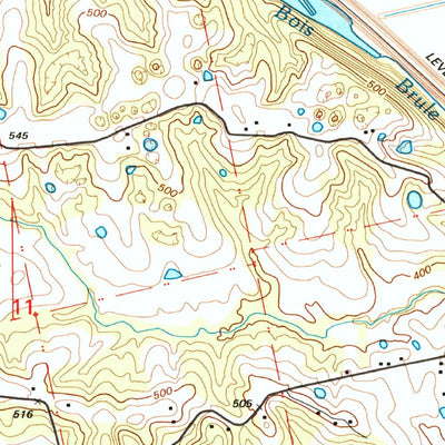 United States Geological Survey Lithium, MO-IL (1993, 24000-Scale) digital map