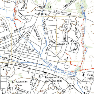 United States Geological Survey Lititz, PA (2023, 24000-Scale) digital map