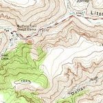 United States Geological Survey Little Aguja Mountain, TX (1972, 24000-Scale) digital map