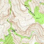 United States Geological Survey Little Aguja Mountain, TX (1972, 24000-Scale) digital map