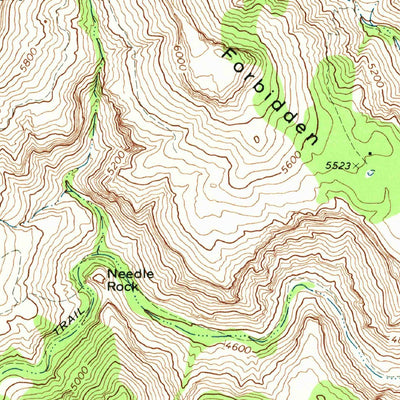 United States Geological Survey Little Aguja Mountain, TX (1972, 24000-Scale) digital map