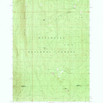 United States Geological Survey Little Akawa Butte, OR (1988, 24000-Scale) digital map