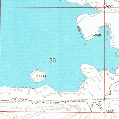 United States Geological Survey Little America, WY (1961, 24000-Scale) digital map