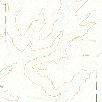 United States Geological Survey Little Antelope Flat, ID (1963, 24000-Scale) digital map
