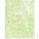 United States Geological Survey Little Baldy Mountain, OR (1972, 24000-Scale) digital map