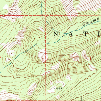 United States Geological Survey Little Baldy Mountain, OR (1972, 24000-Scale) digital map
