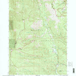 United States Geological Survey Little Baldy Mountain, OR (1998, 24000-Scale) digital map