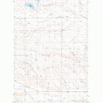 United States Geological Survey Little Bear Lake, MT (1986, 24000-Scale) digital map