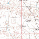 United States Geological Survey Little Bear Lake, MT (1986, 24000-Scale) digital map