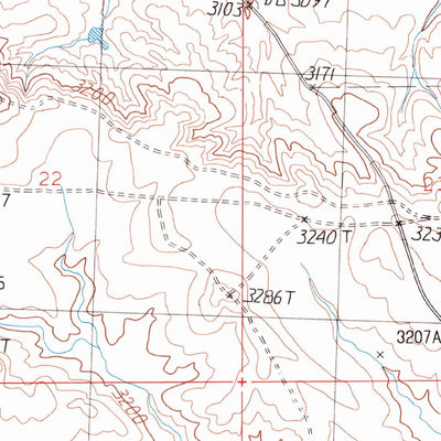 United States Geological Survey Little Bear Lake, MT (1986, 24000-Scale) digital map