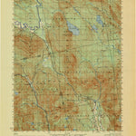United States Geological Survey Little Bigelow Mountain, ME (1950, 50000-Scale) digital map