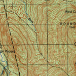 United States Geological Survey Little Bigelow Mountain, ME (1950, 50000-Scale) digital map
