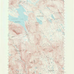 United States Geological Survey Little Bigelow Mountain, ME (1956, 62500-Scale) digital map
