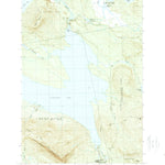 United States Geological Survey Little Bigelow Mountain, ME (1989, 24000-Scale) digital map