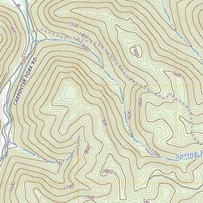 United States Geological Survey Little Birch, WV (2023, 24000-Scale) digital map