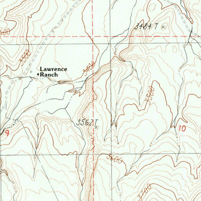 United States Geological Survey Little Black Canyon, OR (1990, 24000-Scale) digital map