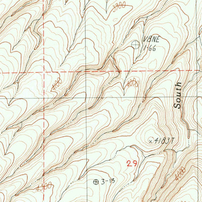 United States Geological Survey Little Black Canyon, OR (1990, 24000-Scale) digital map