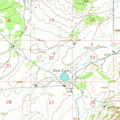 United States Geological Survey Little Black Peak, NM (1950, 62500-Scale) digital map