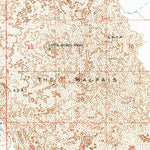 United States Geological Survey Little Black Peak, NM (1950, 62500-Scale) digital map