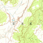 United States Geological Survey Little Black Spot Mountain, AZ (1967, 24000-Scale) digital map