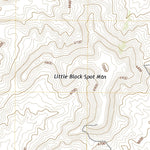 United States Geological Survey Little Black Spot Mountain, AZ (2021, 24000-Scale) digital map