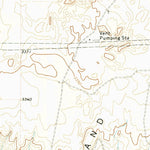 United States Geological Survey Little Blue Creek, TX (1972, 24000-Scale) digital map