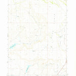 United States Geological Survey Little Blue Table, ID (1972, 24000-Scale) digital map