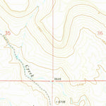 United States Geological Survey Little Blue Table, ID (1972, 24000-Scale) digital map