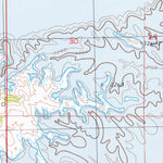 United States Geological Survey Little Buffalo Hill, MT (1985, 24000-Scale) digital map