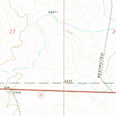 United States Geological Survey Little Butte, ID (1973, 24000-Scale) digital map
