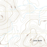 United States Geological Survey Little Butte, ID (2020, 24000-Scale) digital map