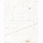 United States Geological Survey Little Butte SW, ID (1973, 24000-Scale) digital map