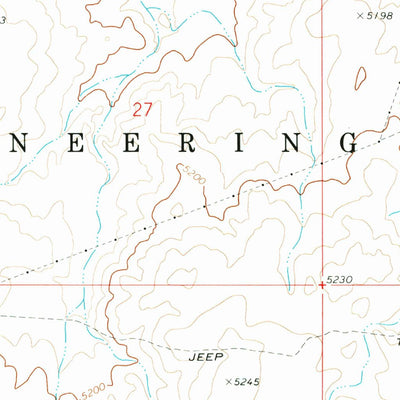 United States Geological Survey Little Butte SW, ID (1973, 24000-Scale) digital map