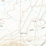 United States Geological Survey Little Butte SW, ID (1973, 24000-Scale) digital map