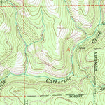 United States Geological Survey Little Catherine Creek, OR (1965, 24000-Scale) digital map