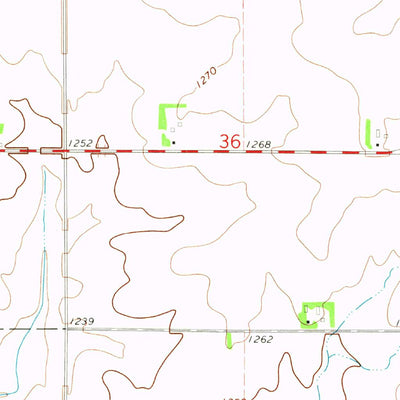 United States Geological Survey Little Cedar, IA (1972, 24000-Scale) digital map