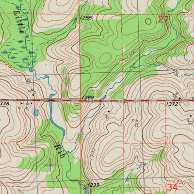 United States Geological Survey Little Chicago, WI (1978, 24000-Scale) digital map