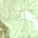 United States Geological Survey Little Chinquapin Mountain, OR (1997, 24000-Scale) digital map