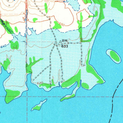 United States Geological Survey Little City, OK (1967, 24000-Scale) digital map