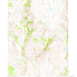 United States Geological Survey Little Coleman Canyon, NV-OR (1966, 24000-Scale) digital map